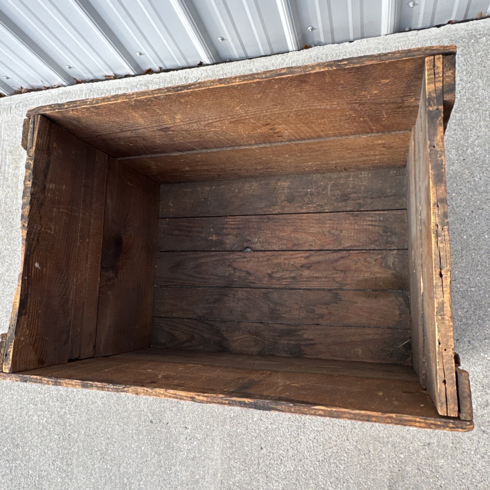 Antique Shoemaker & Busch Wholesale Druggist Wooden Crate Philadelphia, PA