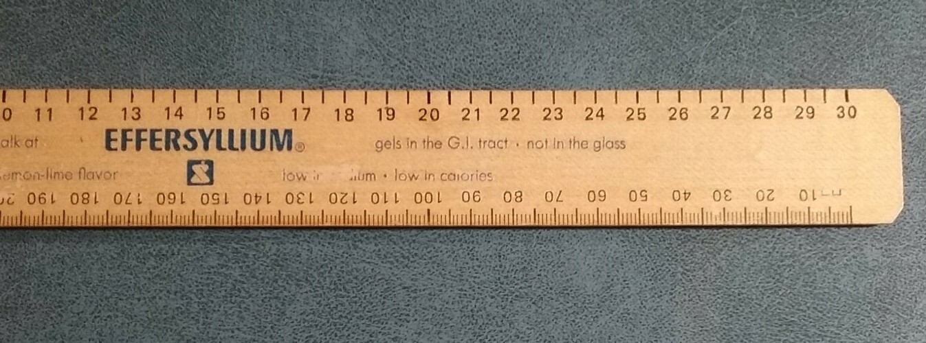 EFFERSYLLIUM Dialose The Stuart Bowel Retraining Program Big Pharma Ruler 1970s