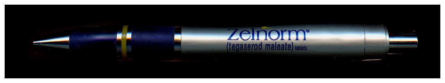 ZELNORM Pharmaceutical Drug Rep Pen Collectible