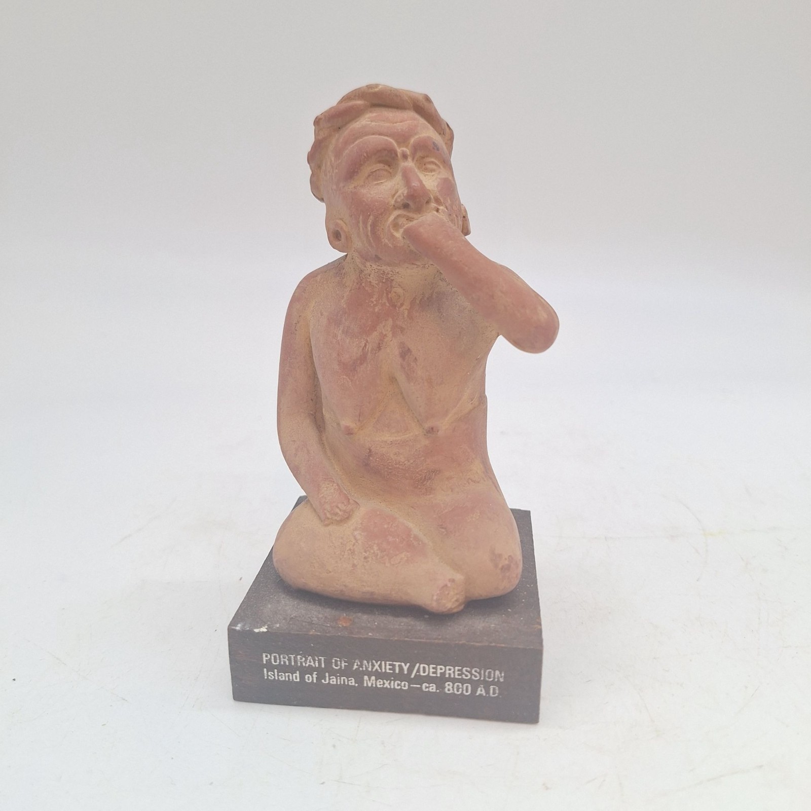 1960/70s Pharmaceutical advertising Etrafon Portrait of Anxiety Depression pre-C