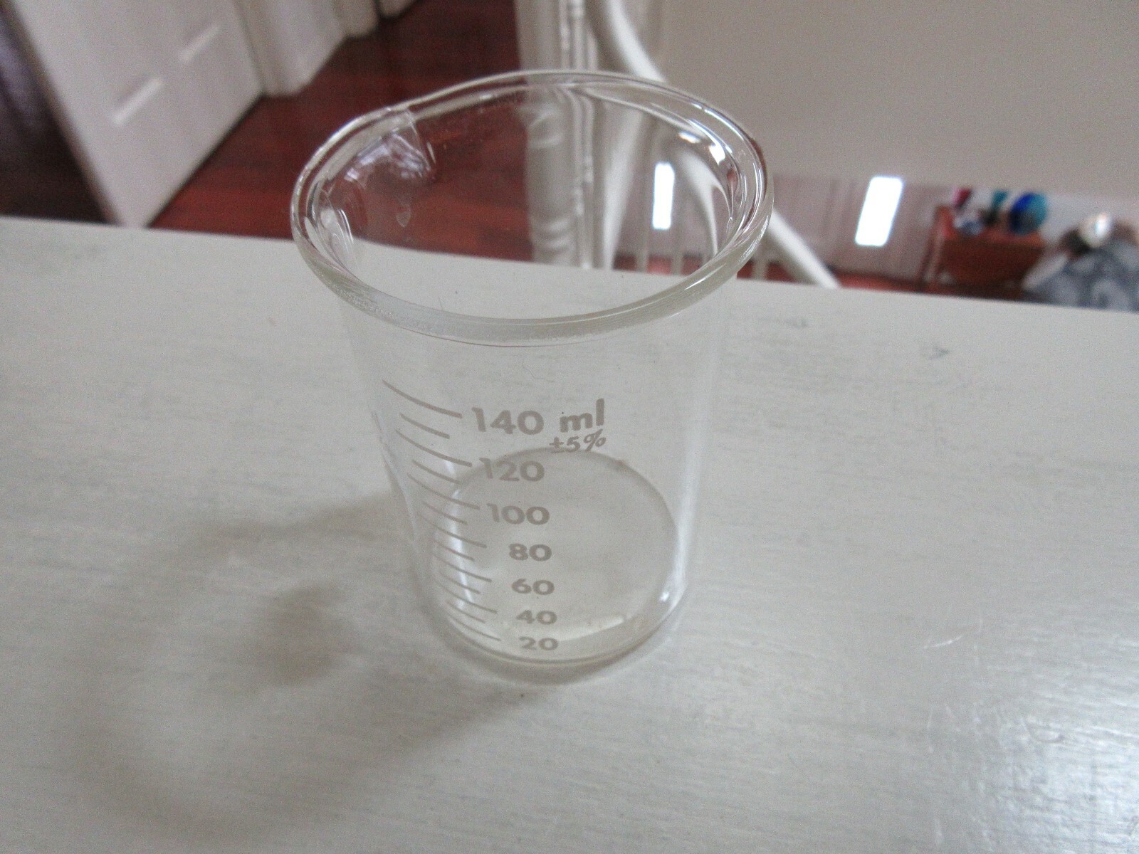 Rx , Pharmacy , Pyrex 150 ml Beaker , # 1000 , Vintage