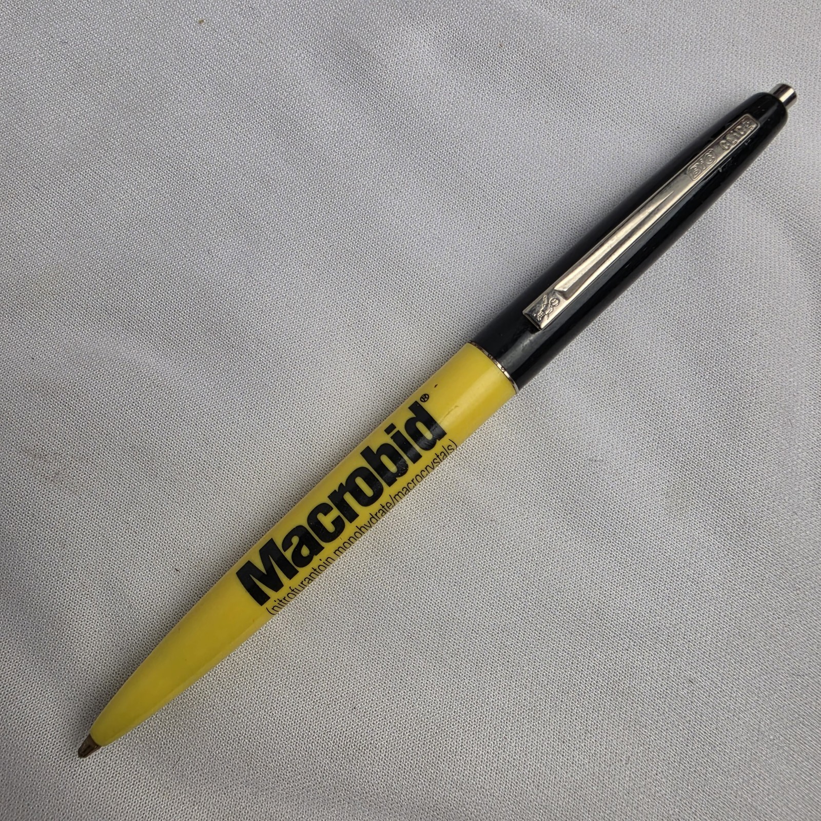 Vintage Macrobid Bic Ballpoint Pen Drug Rep Pharmaceutical Medical Advertising