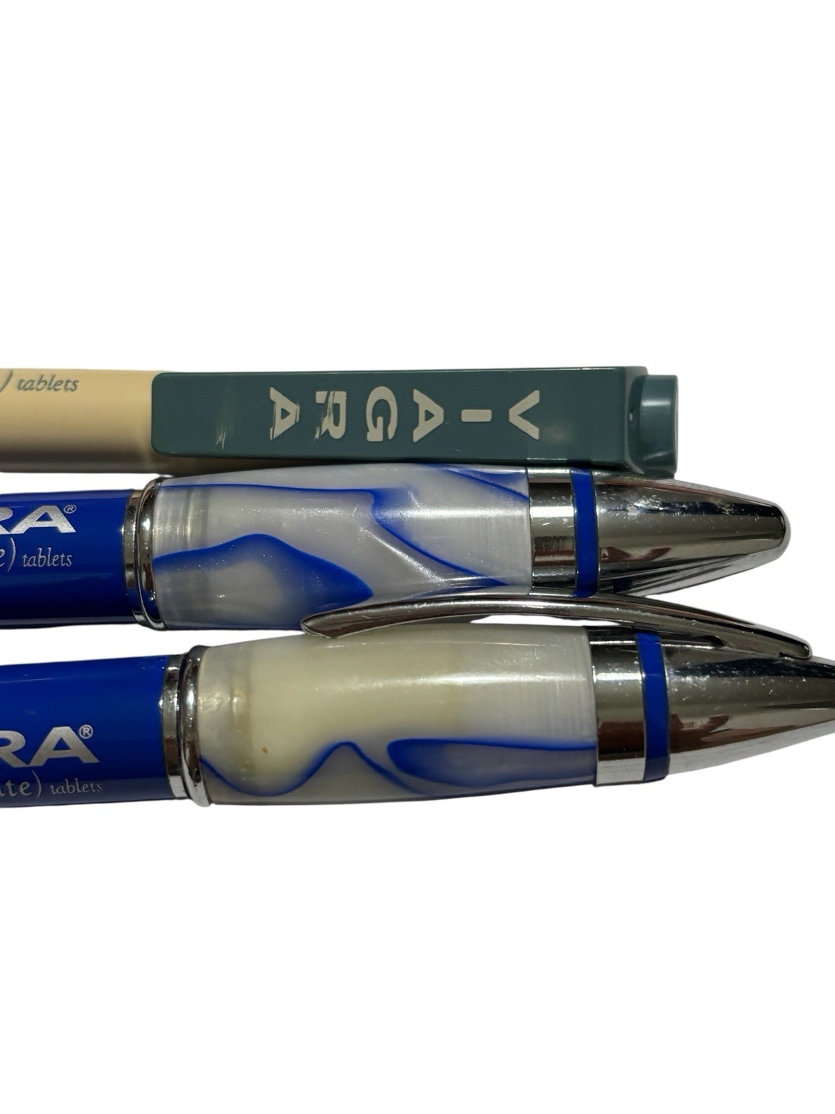 VTG Viagra Promo Ballpoint Pens Lot Of 3 Pharmaceutical Rep Advertising 2 Work