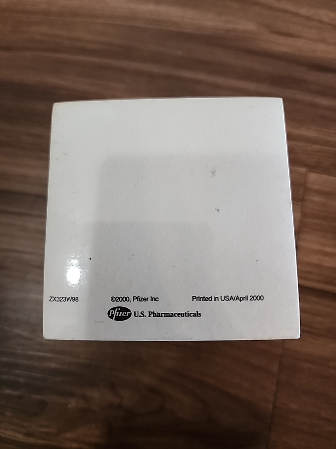 Vintage Pfizer Pharmaceutical Rep Promo Advertising Sticky Note Pad 2000 USA New