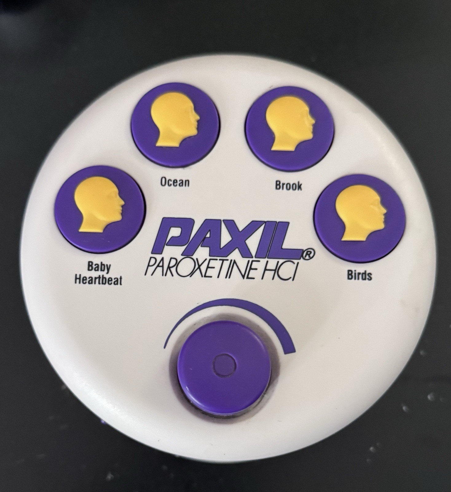 Pharmaceutical Rep Collectable Paxil White Noise Machine Vintage Rare