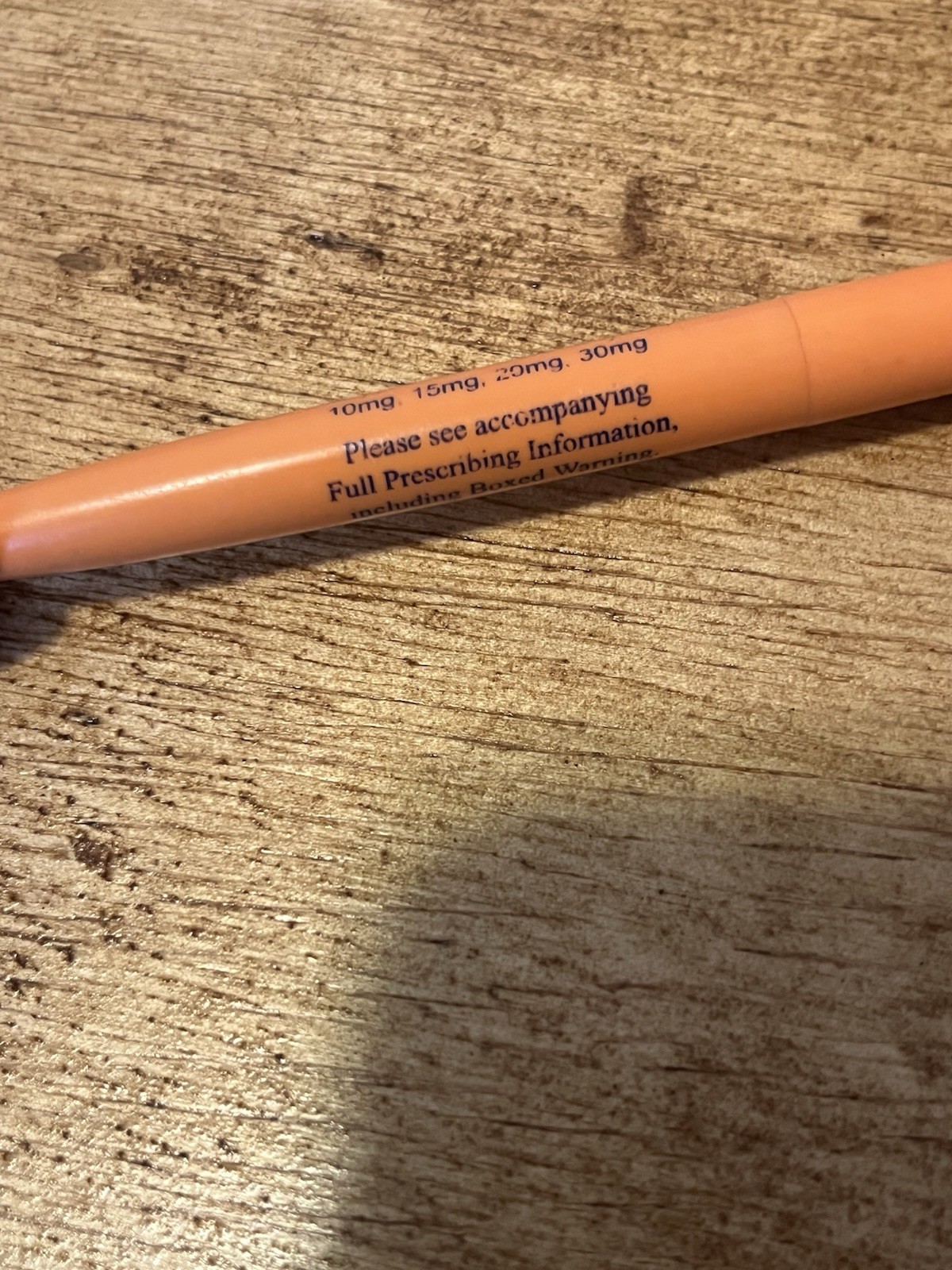 Daytrana Pharmaceutical Advertising Drug Rep Bic Clic Pen – Works