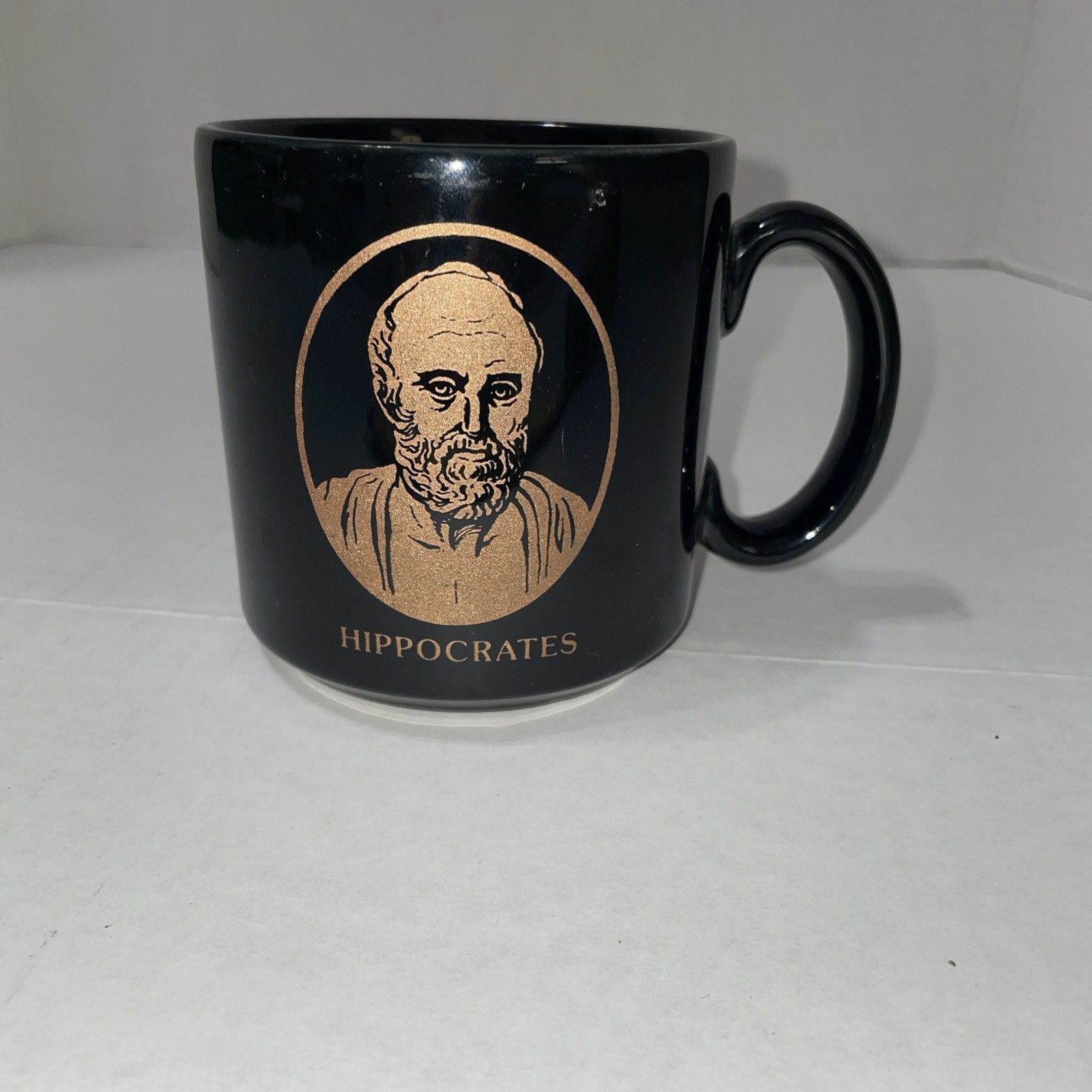 ZANTAC Advertising Pharmaceutical Mug Cup “One Of A Kind” w Hippocrates, England