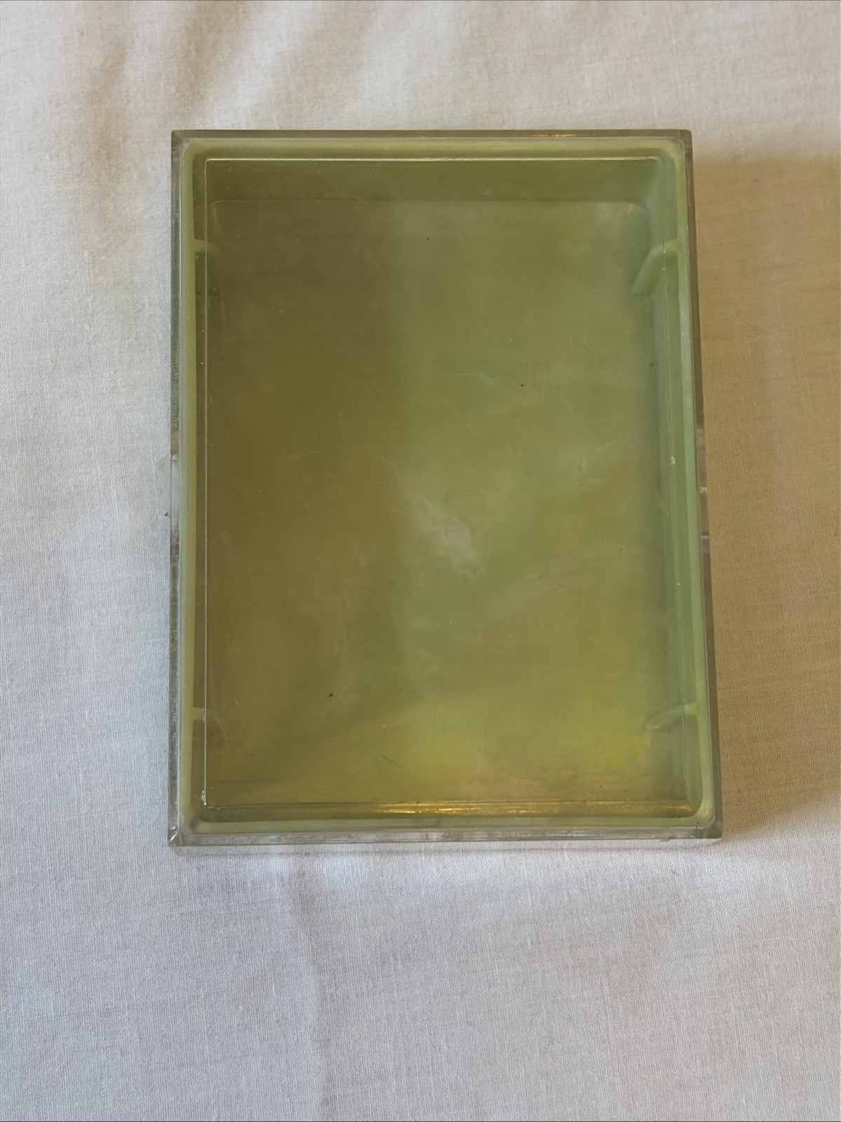 Davis+Geck Dexon Sutures Playing Cards VTG Pharma Advertising Bakelite Case-USA