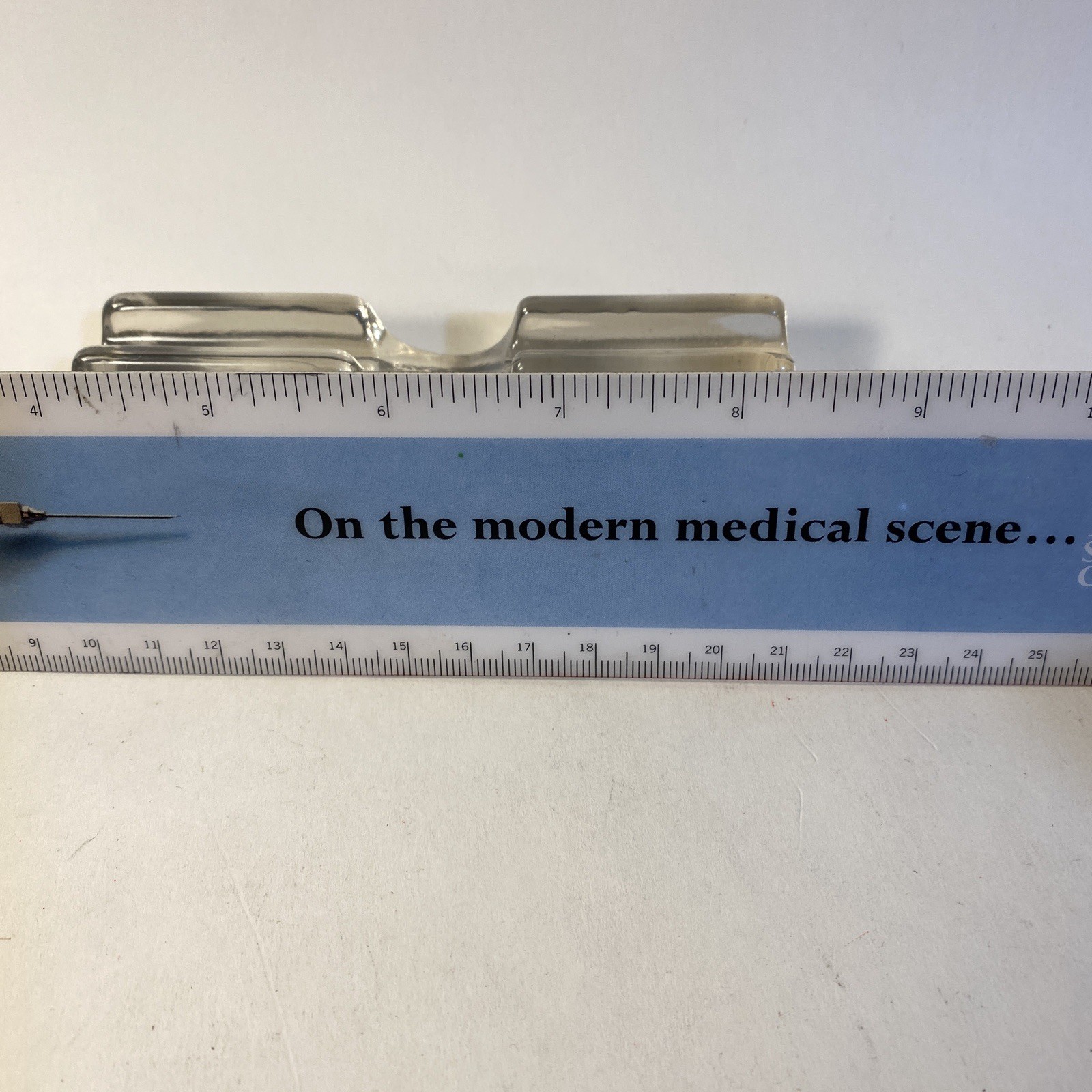 Vintage 1965 Keflin Plastic Ruler Eli Lilly Pharmaceutical Promo Advertising