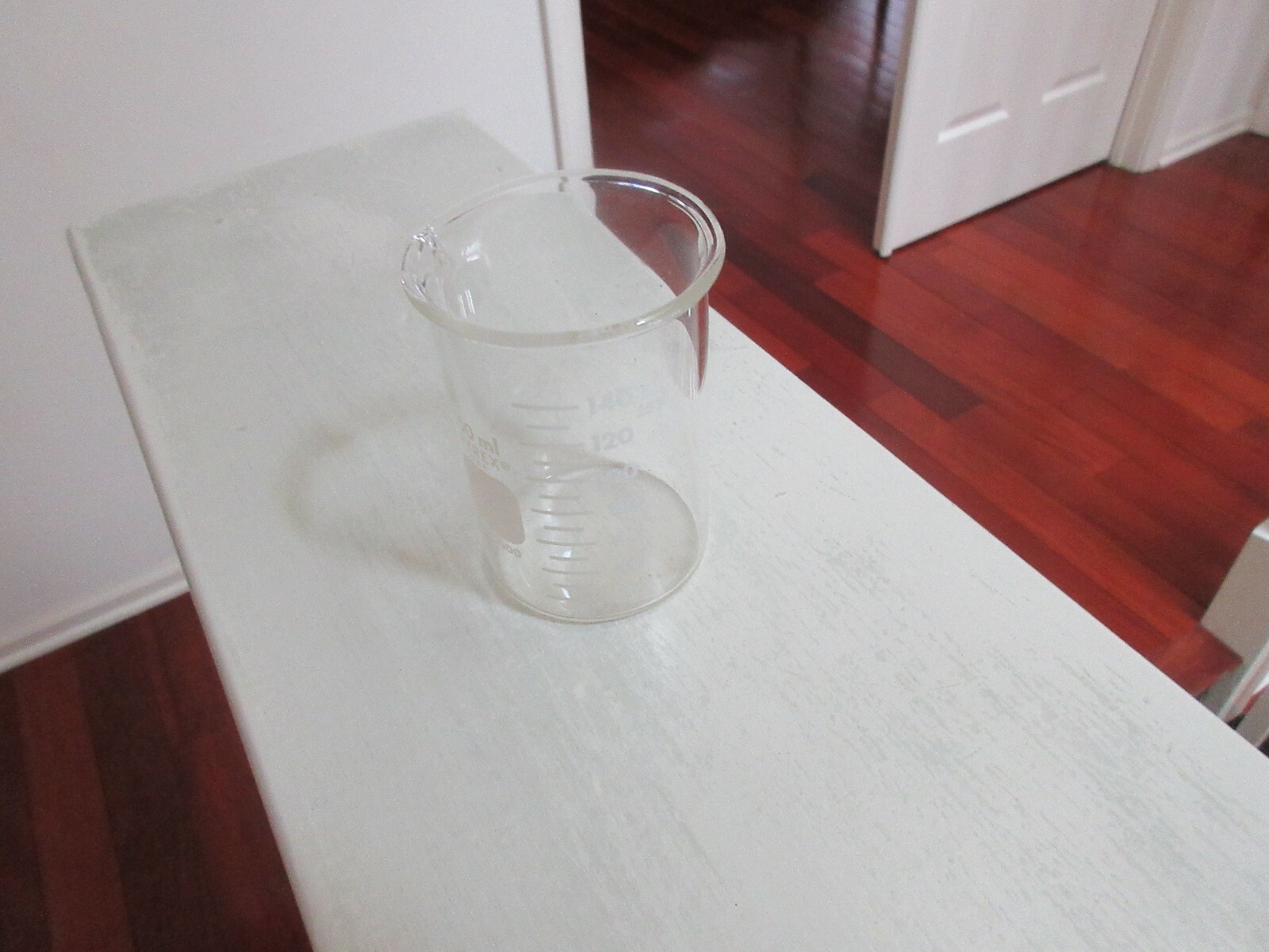 Rx , Pharmacy , Pyrex 150 ml Beaker , # 1000 , Vintage
