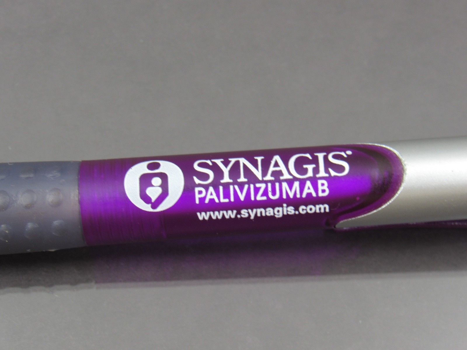 Beautiful Translucent Purple Synagis PEN Drug Rep Pharmaceutical Promo Rare