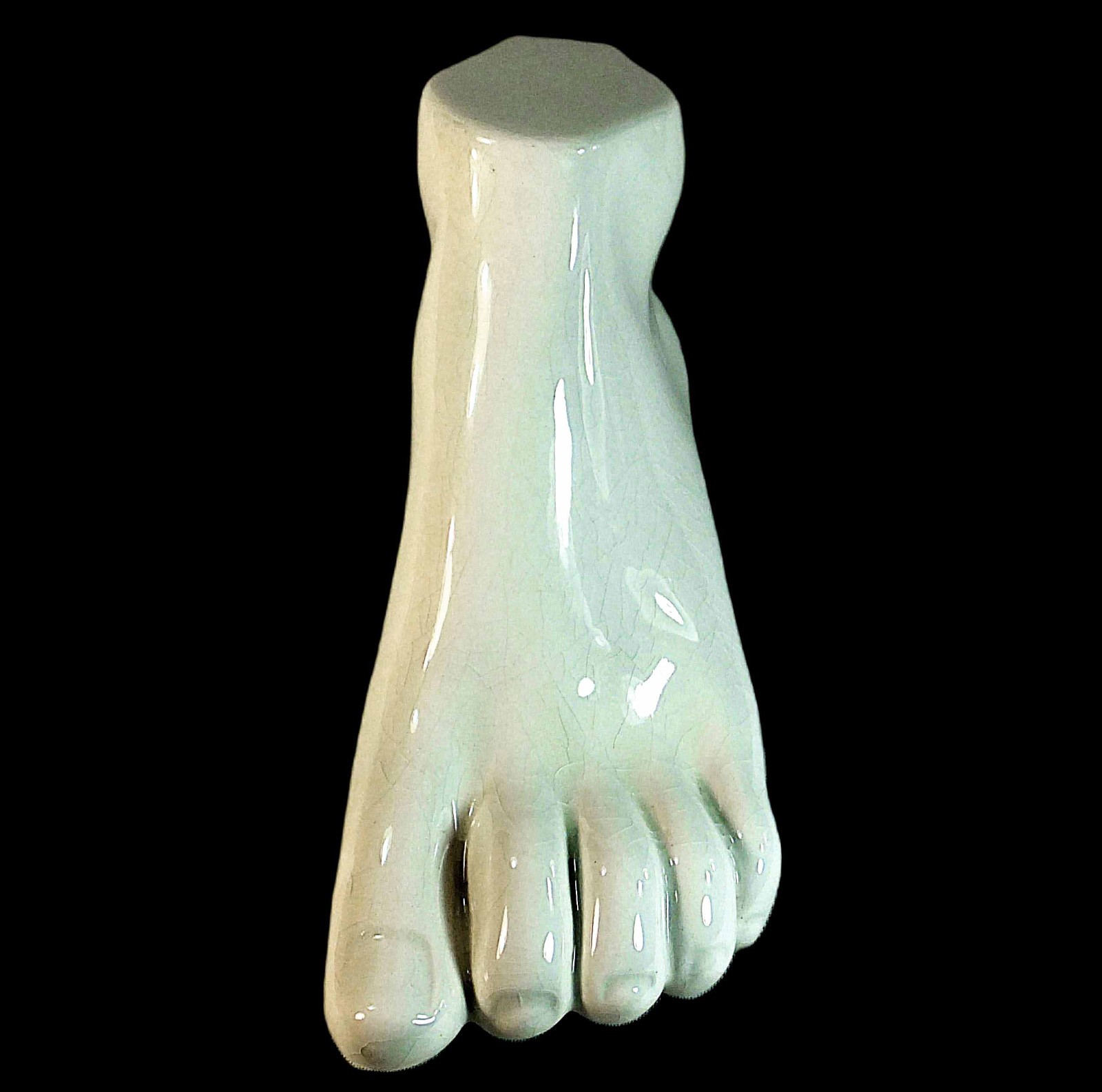 UNUSUAL ROYAL DOULTON Dr. SCHOLL COMMISSIONED SHOP DISPLAY CERAMIC FOOT – 1921
