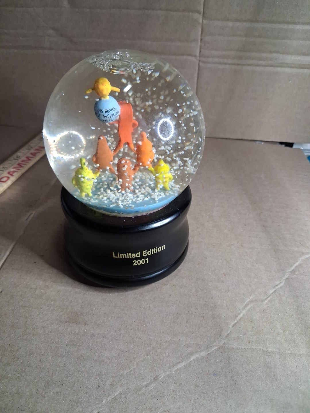 Limited Edition 2001 Snow Globe Actos Pharmaceutical Pioglitazone HCI Diabetes