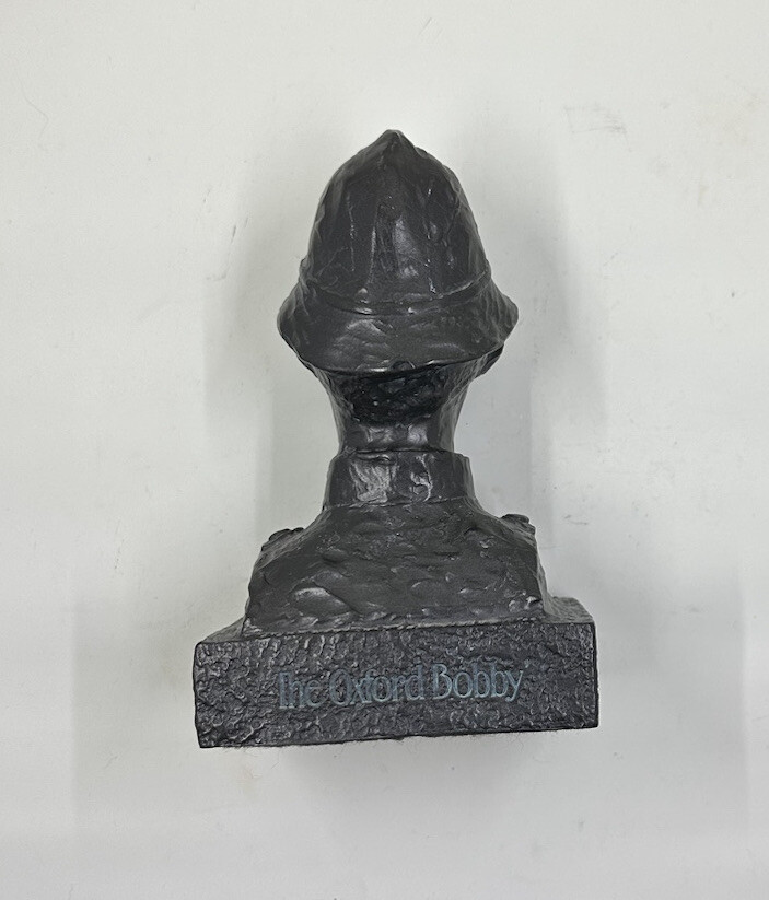1977 Oxford Bobby Resin Bust Bristol Laboratories Tegopen Promotional Statue