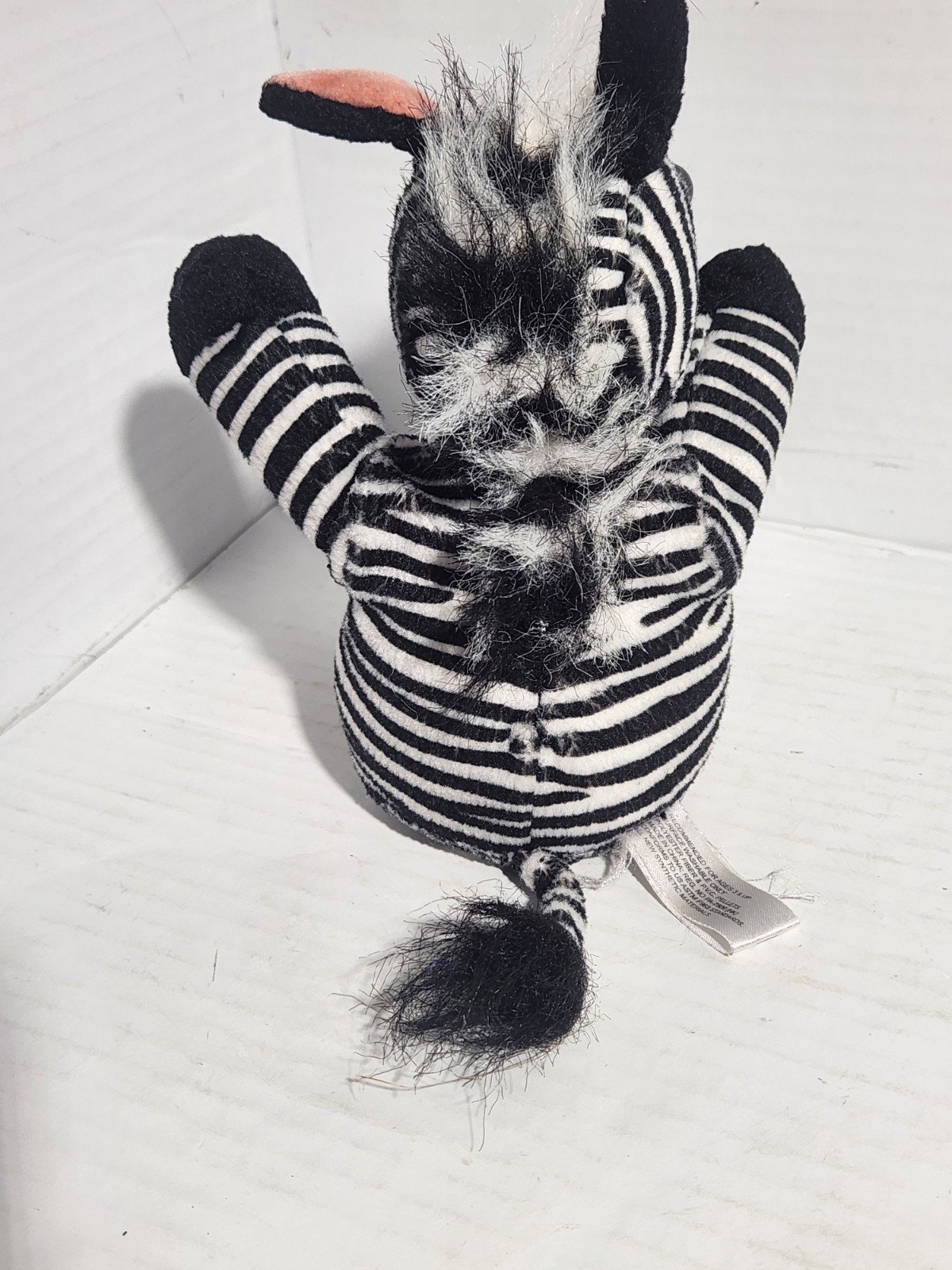 Zithro Zebra Plush Toy Drug Rep Pharmaceutical Promo Medical Advertising 1999