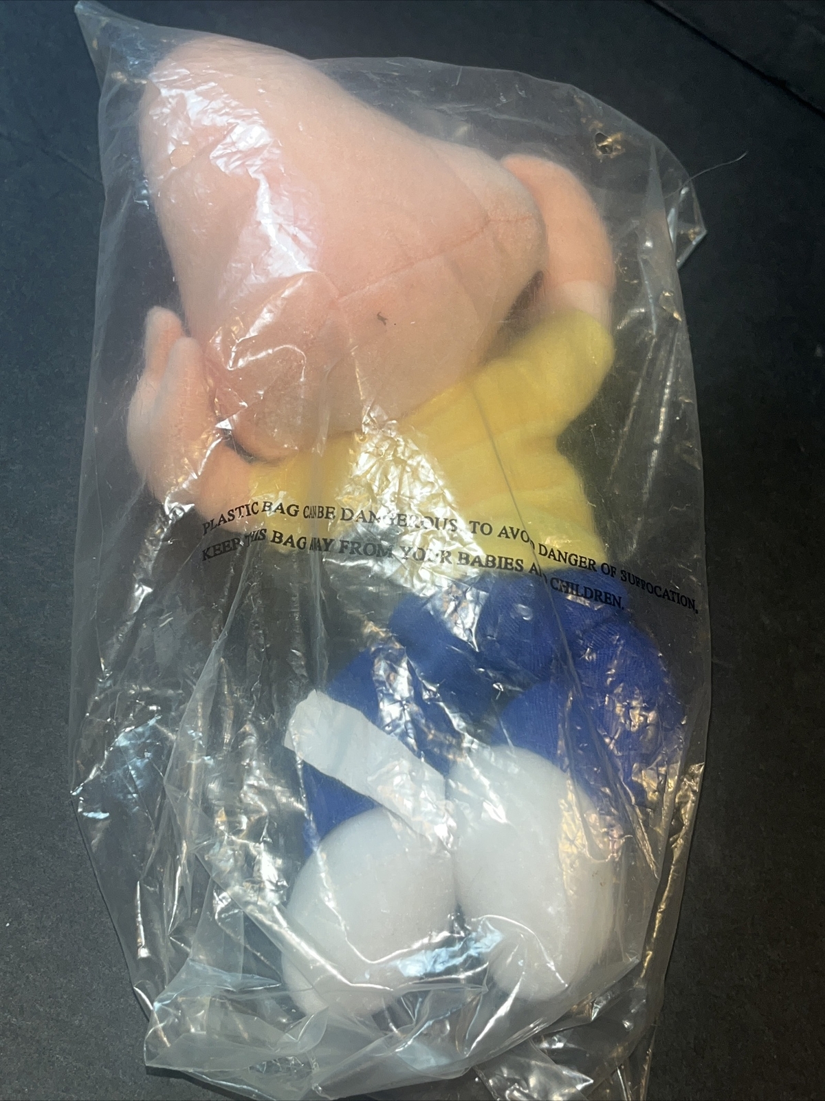 Pharmaceutical Promotional Plush Doll Big Nose Congestion Allergies Advertising