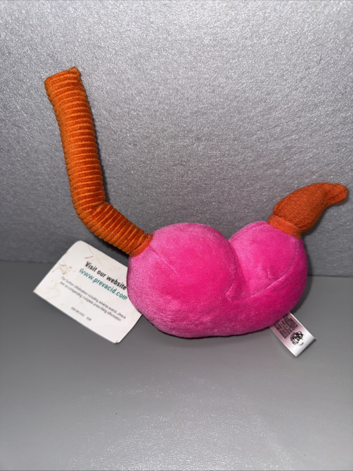 Prevacid Stomach 6” Plush Pharmaceutical Rep Collectible Plush W Original Tags