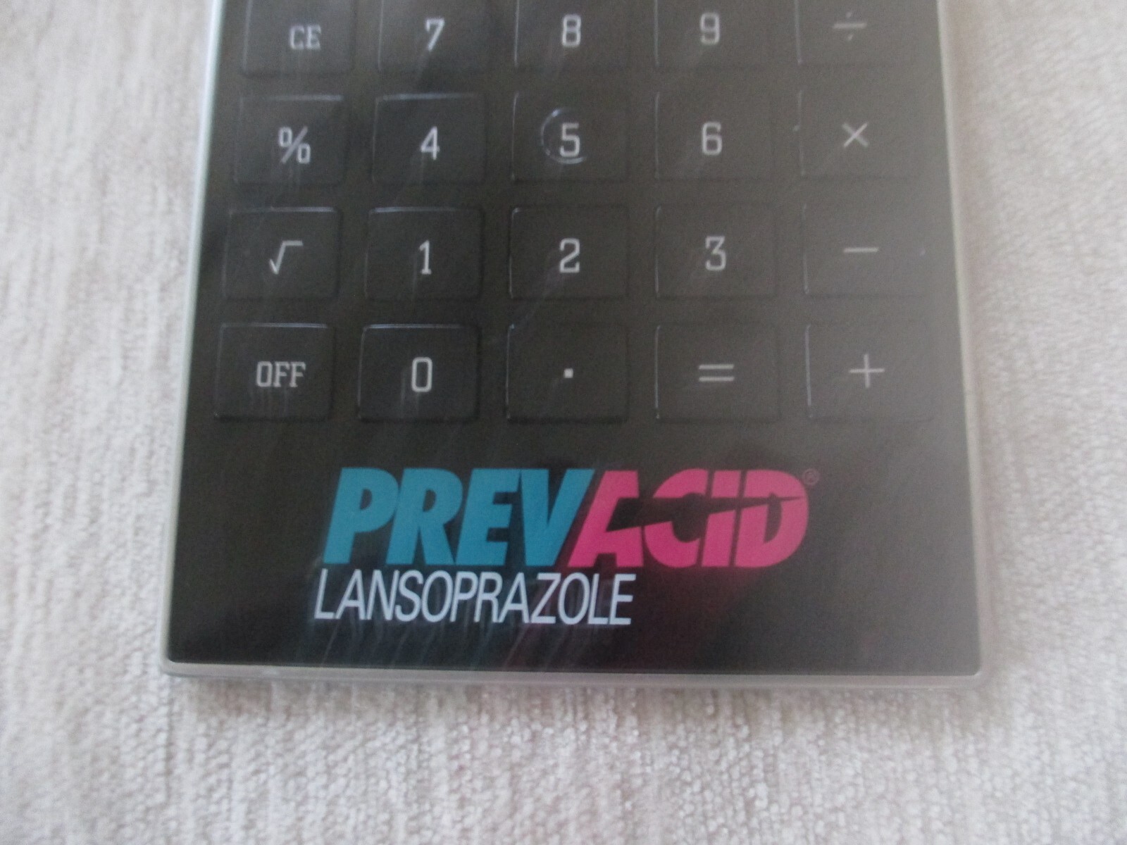 Prevacid Drug Rep Advertising Calculator Pharmaceutical Company