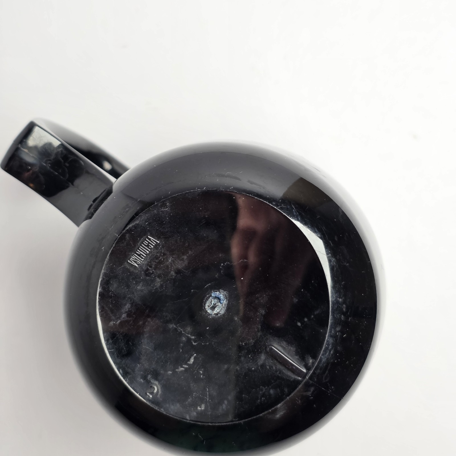 *rare* Prevacid Black Plastic Mug Cup Pharmaceutical Drug Rep Merch