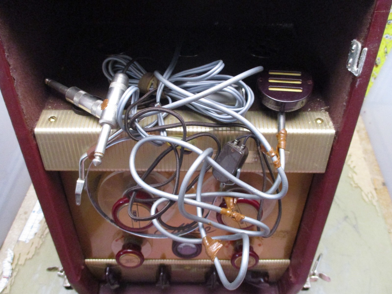 Vintage Maico F-1 Tube Audiometer Precision Hearing Test Instrument {GREY SHELF}