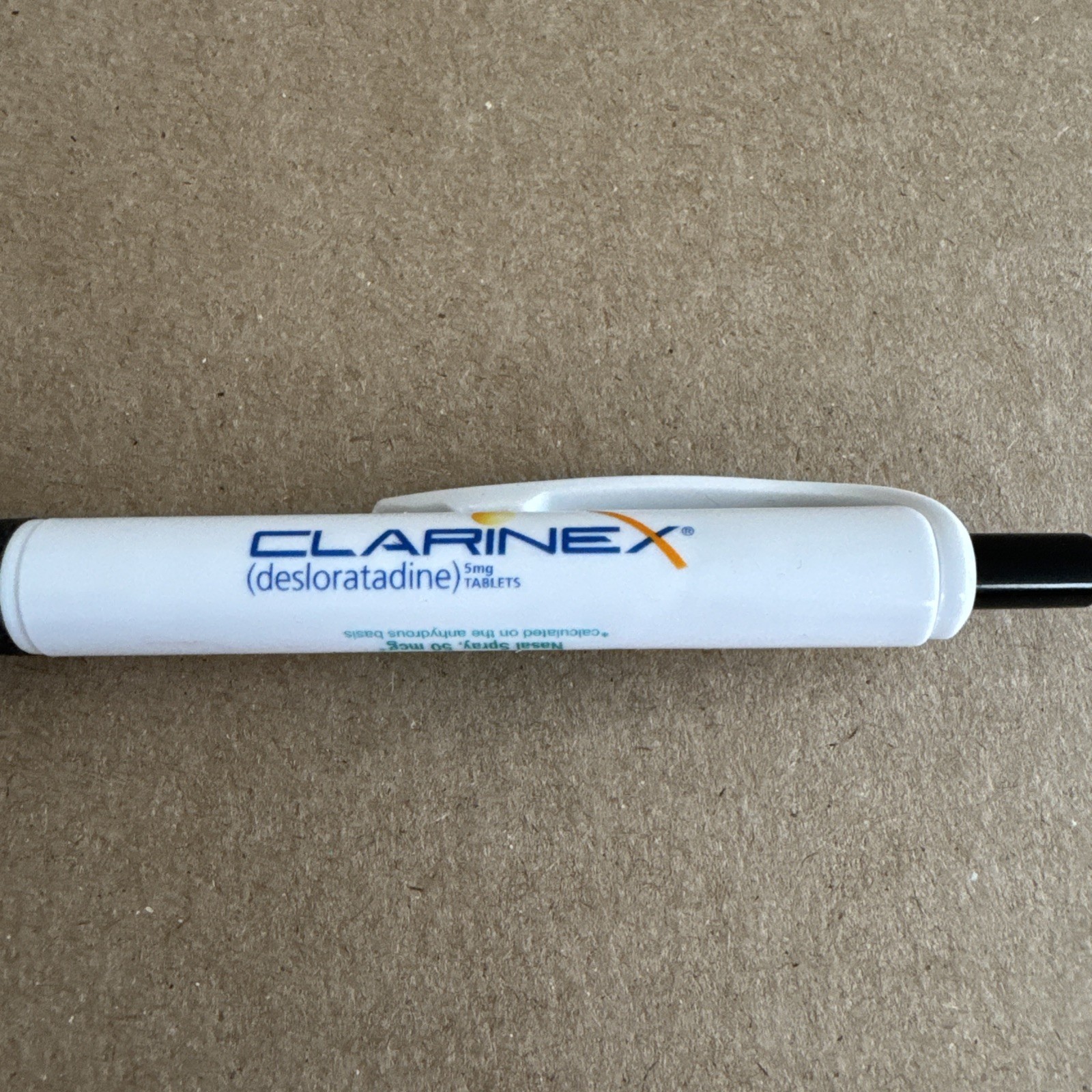 Nasonex Drug Rep Pen Advertising Nasal Spray Collectible Pharmaceutical USA