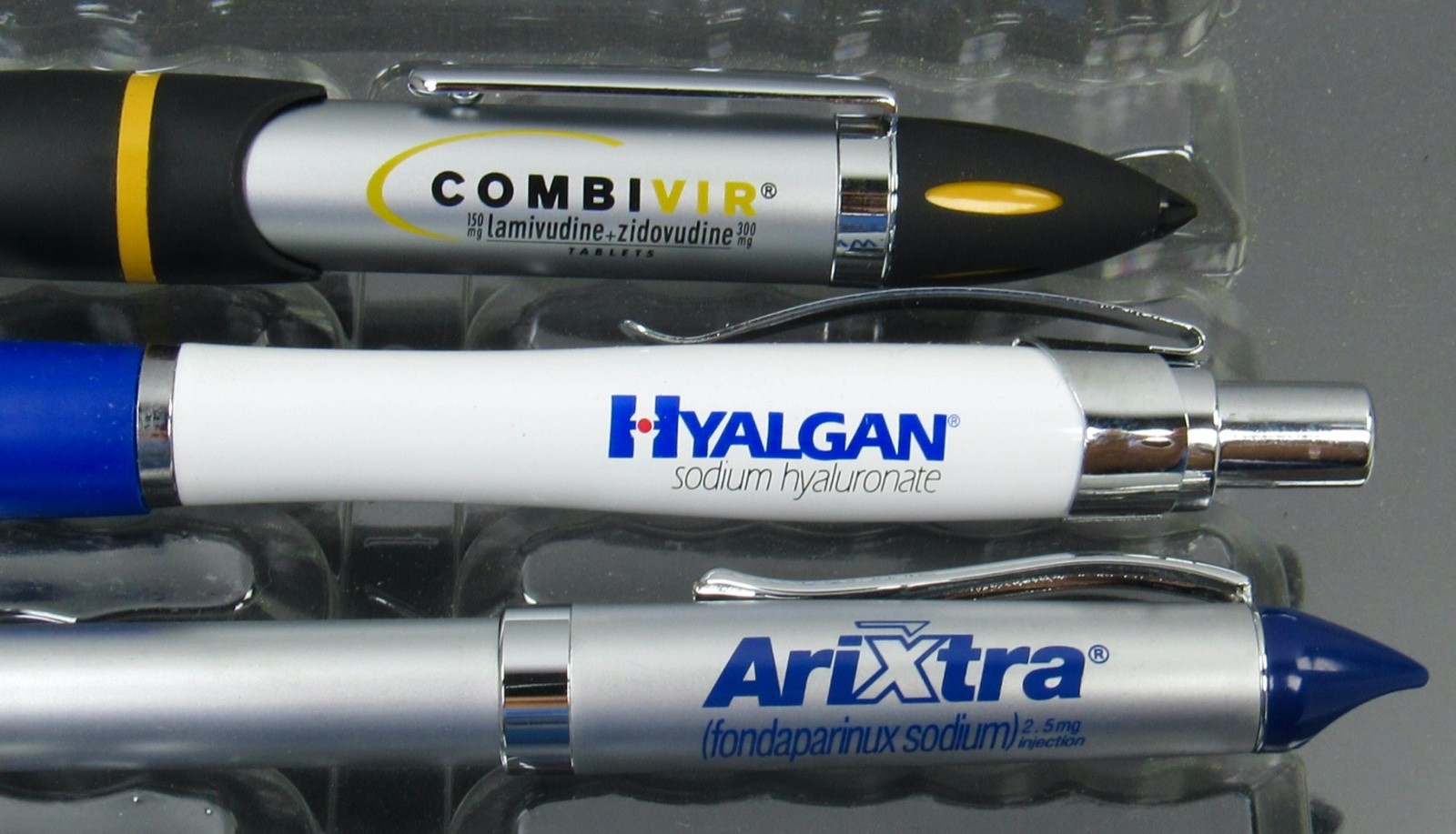 Arixtra Hyalgan Combivir PENS Drug Rep Pharmaceutical Promo Medical Advertising