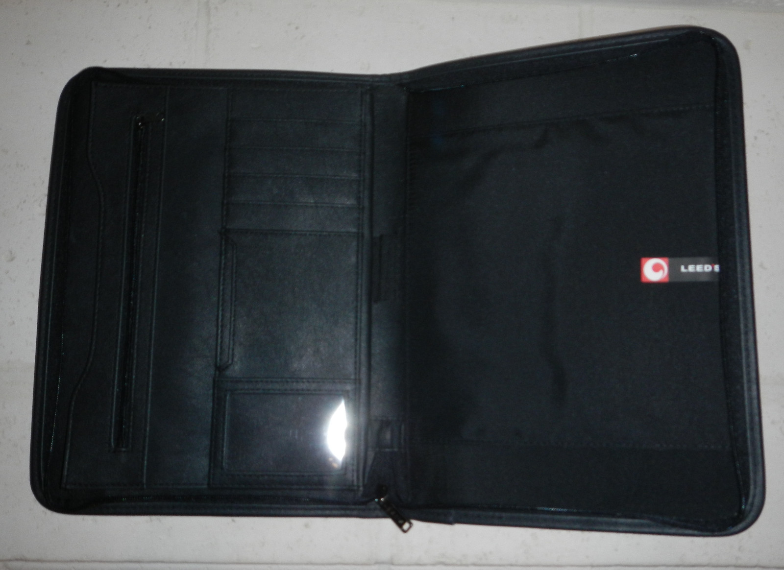 Prevacid Lansoprazole Drugs Pharmaceutical Logo Leeds Leather Padfolio Notebook