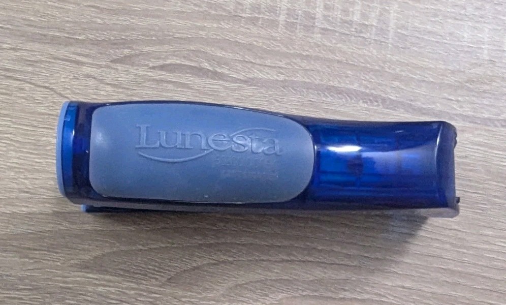 Lunesta Stapler Drug Rep Pharmaceutical Advertising Blue Doctor Office Stapler