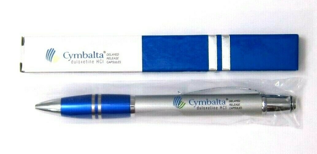 Drug Rep CYMBALTA Collectible Heavy Metal Pen RARE
