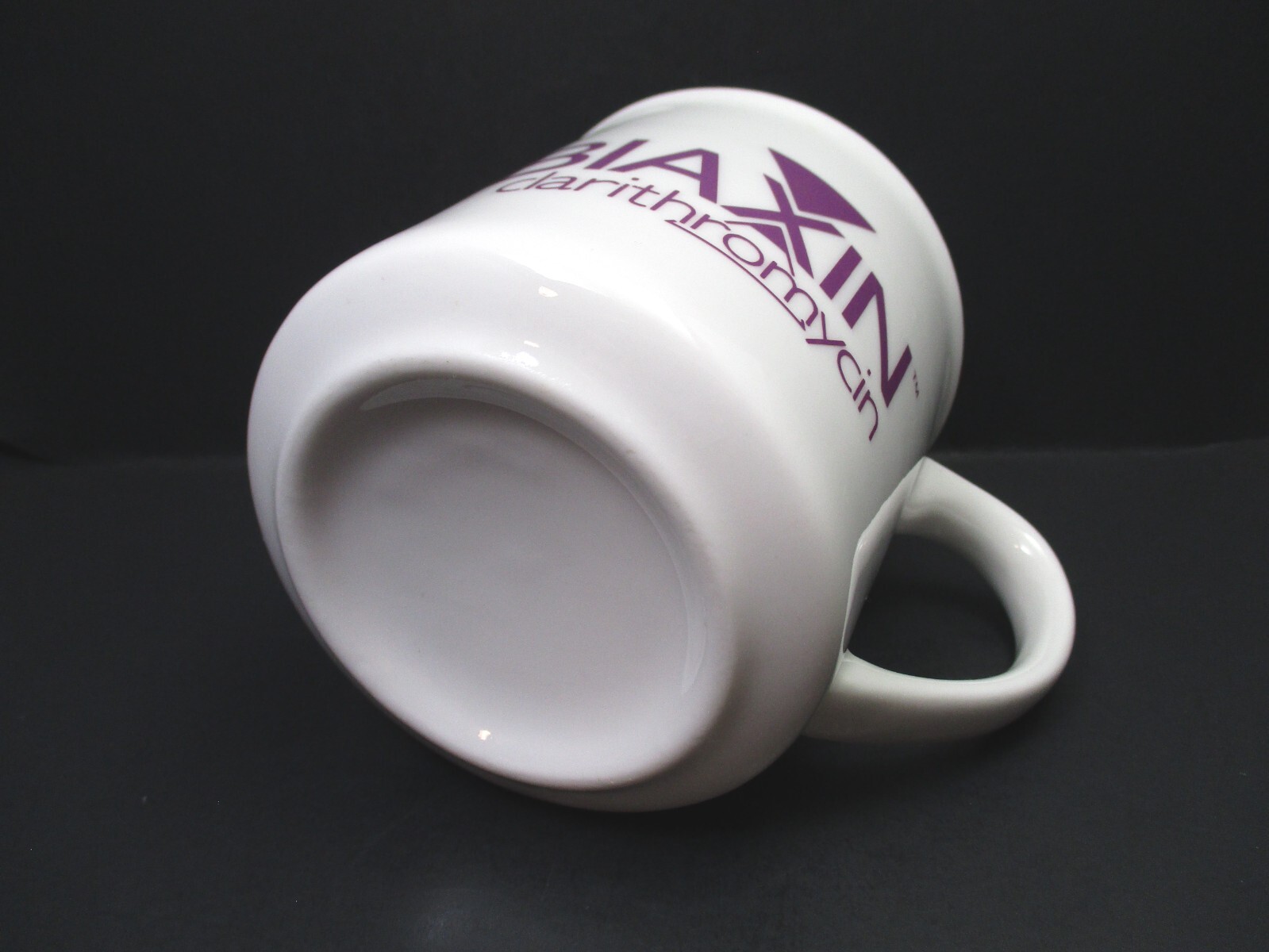 Vintage BIAXIN Mug Cup Clairithromycin Pharmaceutical Advertising Coffee Ceramic
