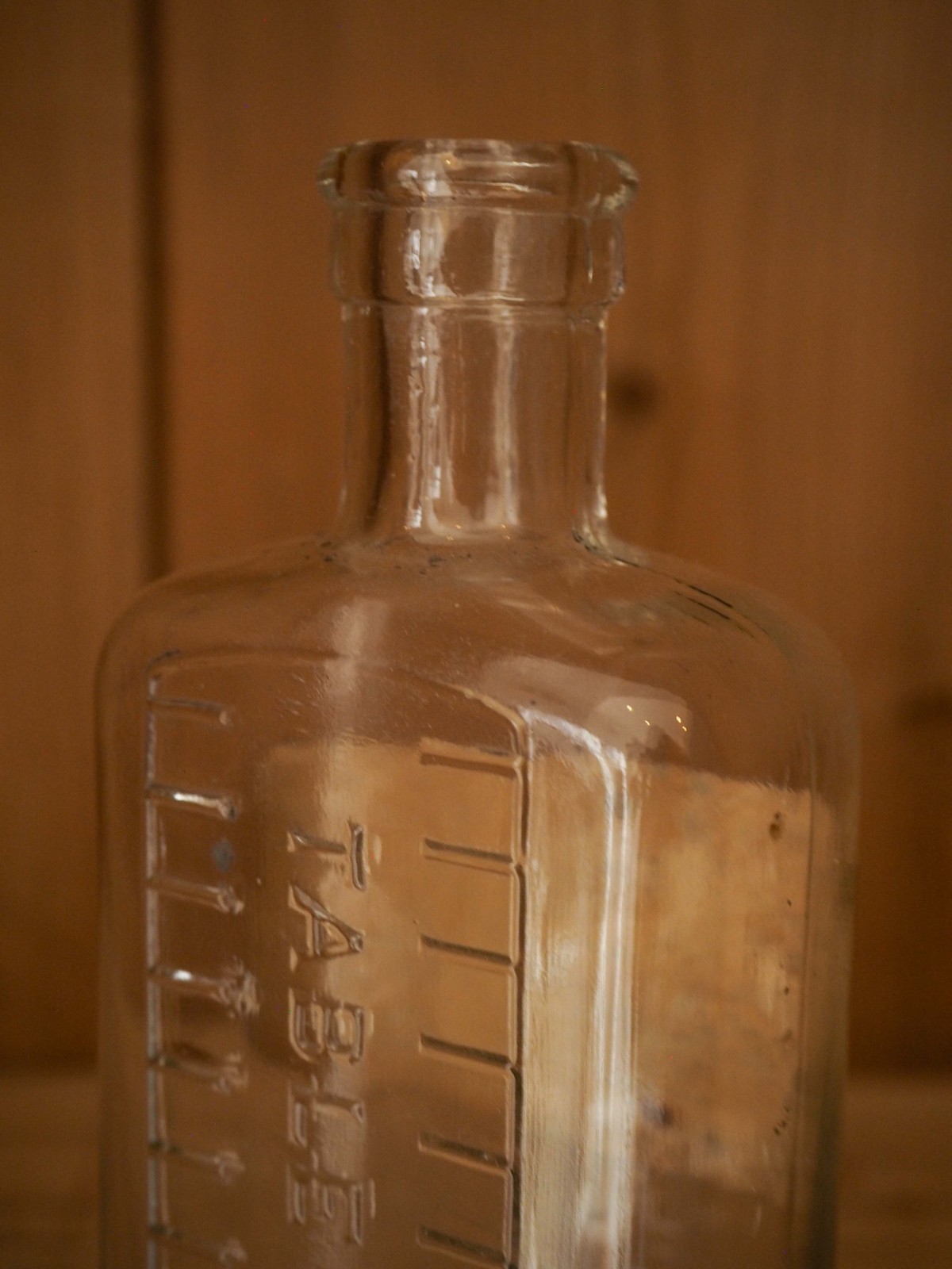 Trio of Vintage / Antique English Apothecary Chemist Bottles (Sold Individually)