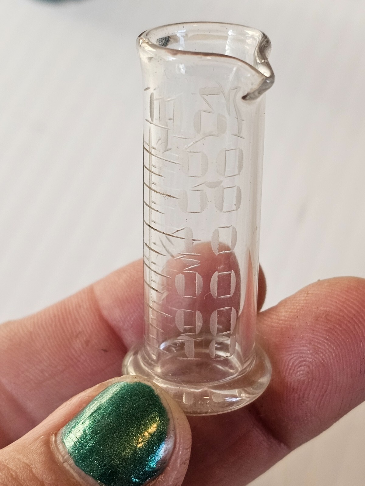 Medicine Glass & Mini Measure in Custom Boxes