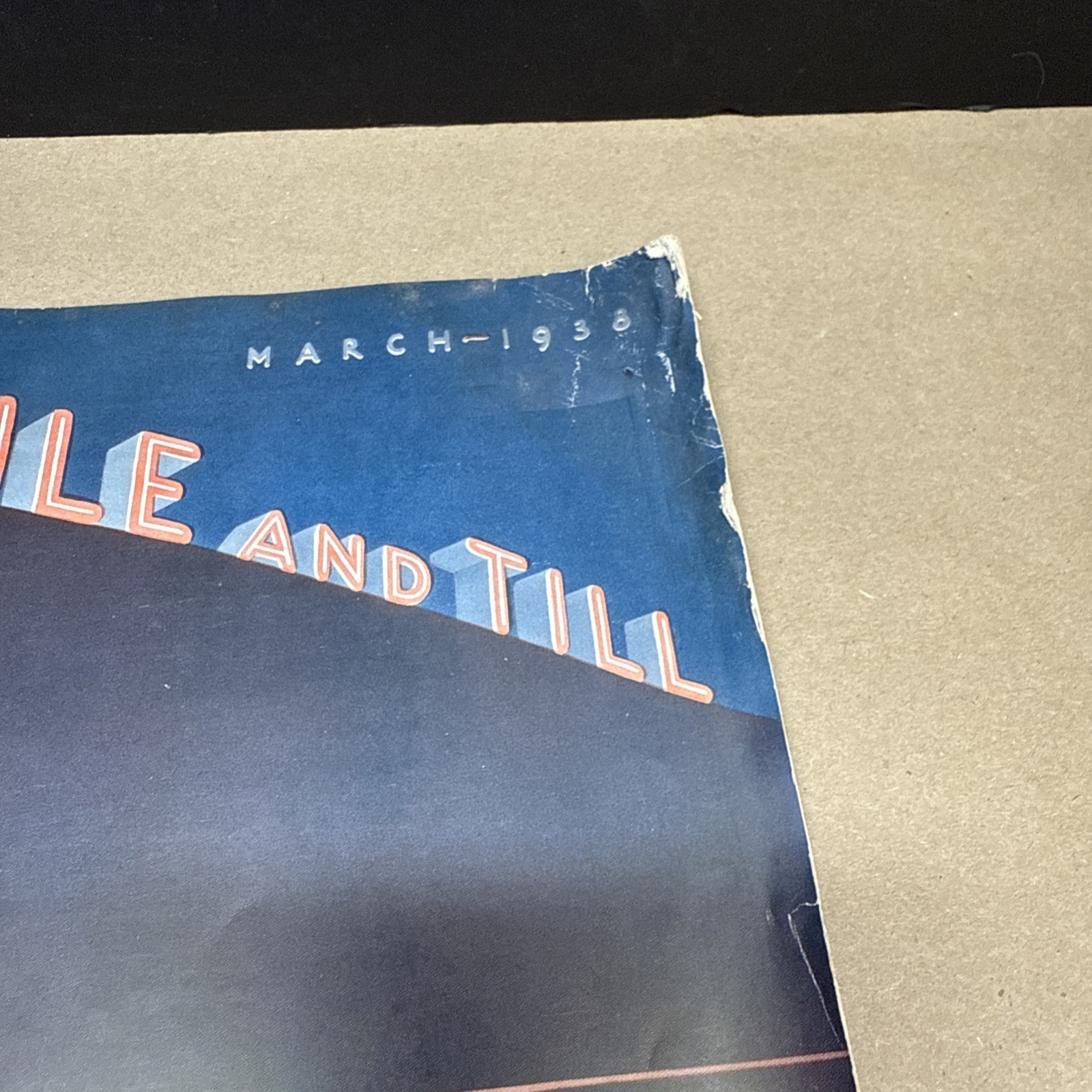 Tile And Till Magazine Eli Lilly And Company March 1938 Indianapolis Indiana