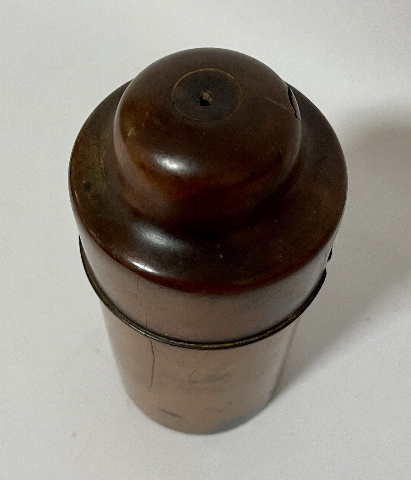 Antique Victorian Apothecary Chemist Turned Wood Sycamore Treen Bottle Holder