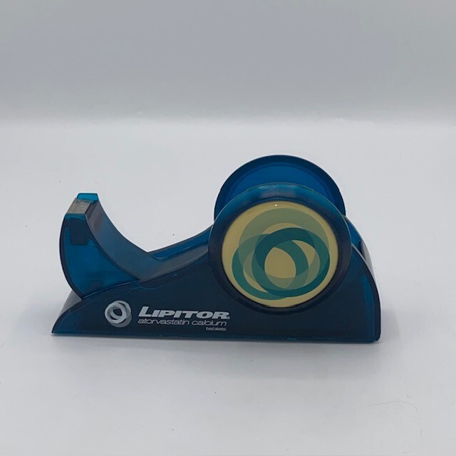 Lipitor Atorvastatin Tape Dispenser. Pharmaceutical Rep Promotional Item. Pfizer