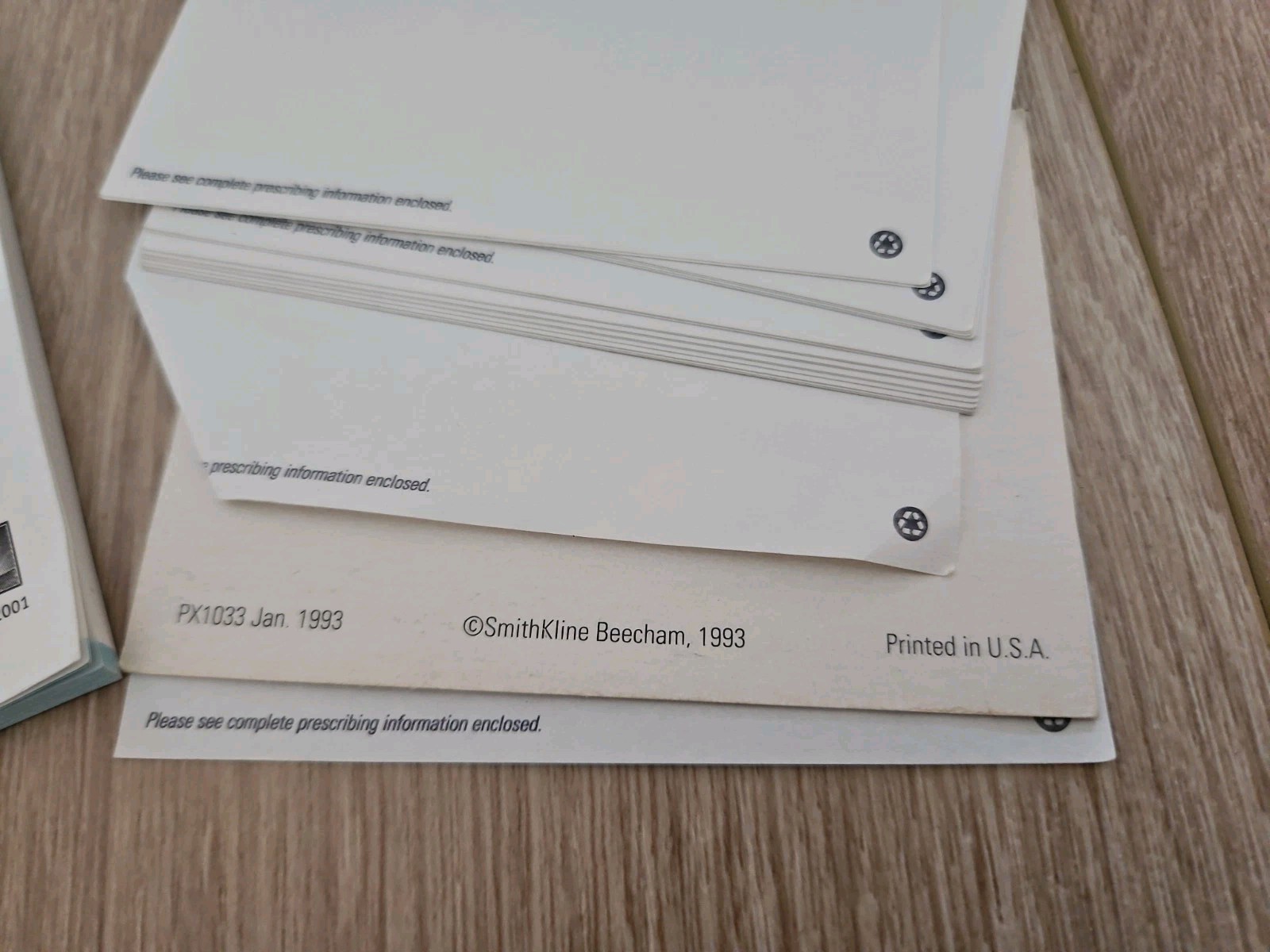 Vintage Zoloft Paxil Prescription Pharmaceutical Notepads Ad Promo drug Rep 90s