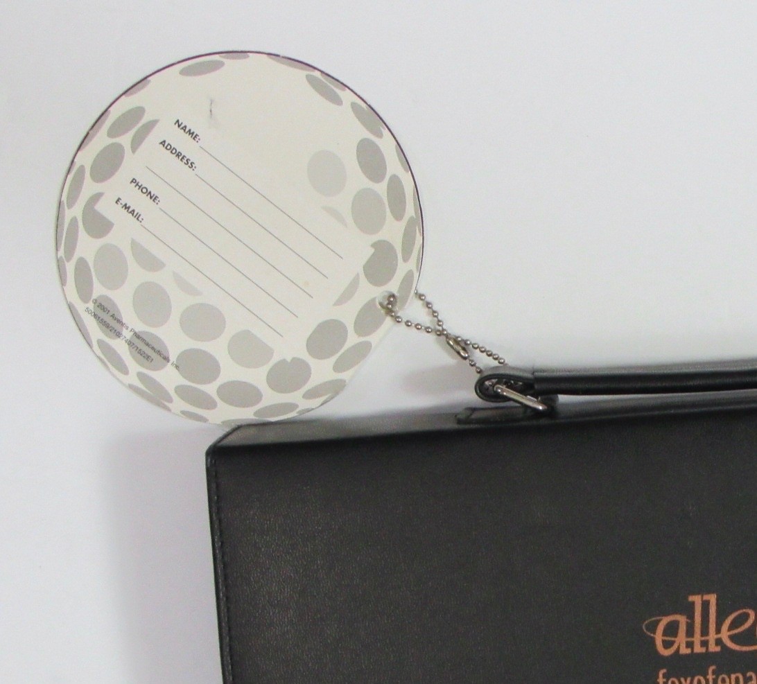 Allegra Golf Putting Travel Set w/ 3 Balls & Case Drug Rep Pharmaceutical Promo