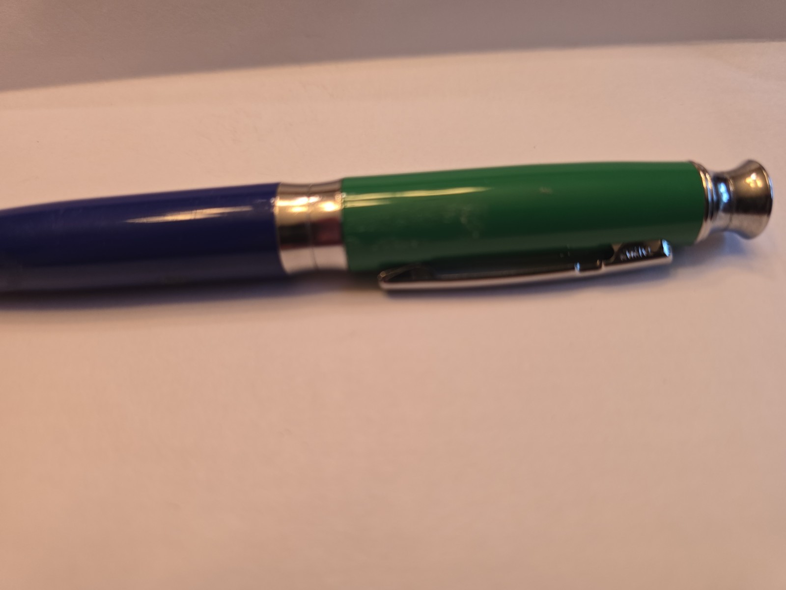 CELEBREX Pen Heavy Metal Pharmaceutical Rep Promo Blue Green Medical WRITES