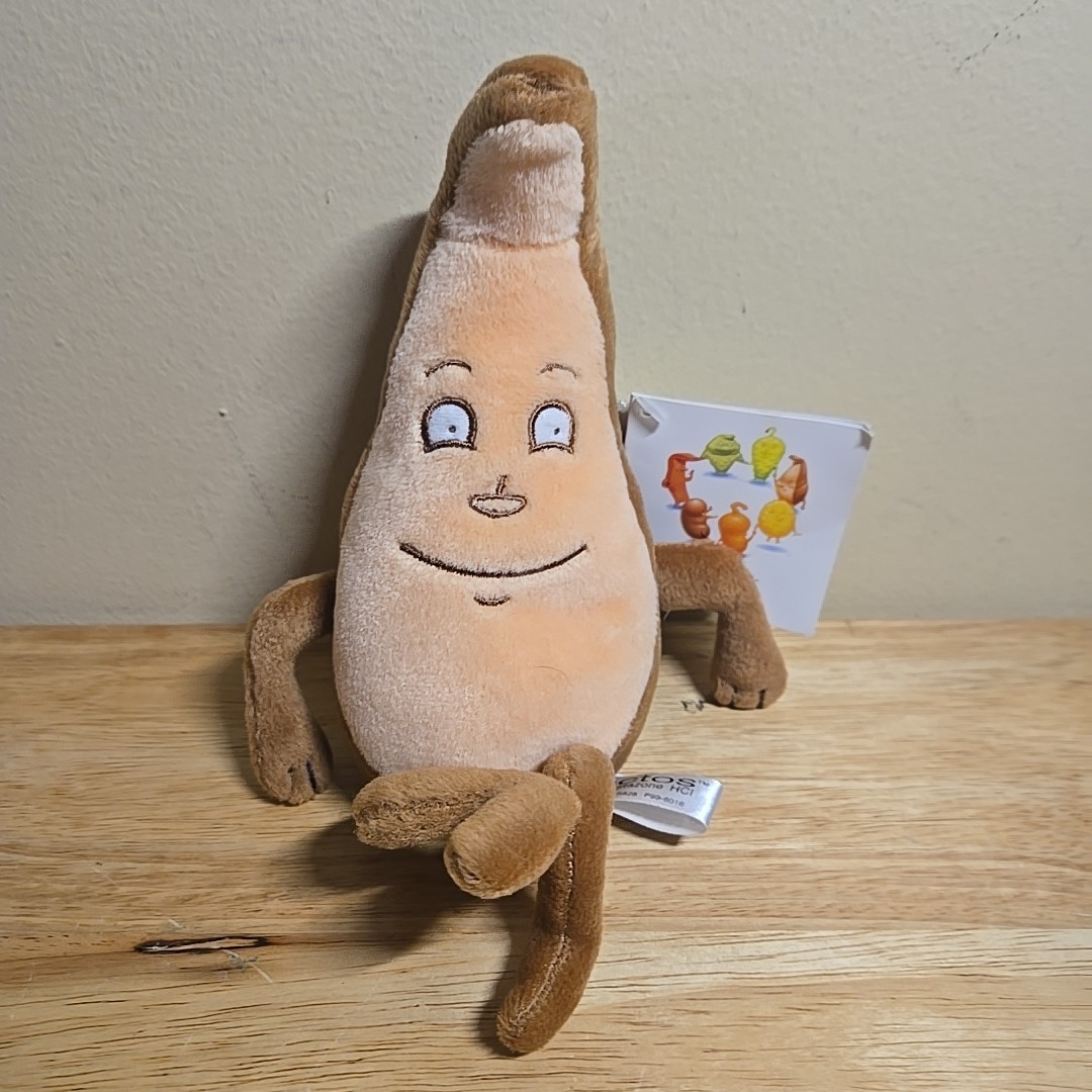 LIVER ACTOS PIOGLITAZONE 7″ Plush beanie Medical Pharmaceutical Advertising Rep