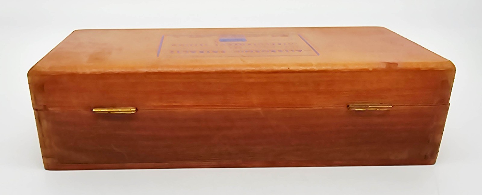 Wyeth Allergy Test Kit Vintage Extracts 1955 Intracutaneous Wood Box + 44 Vials