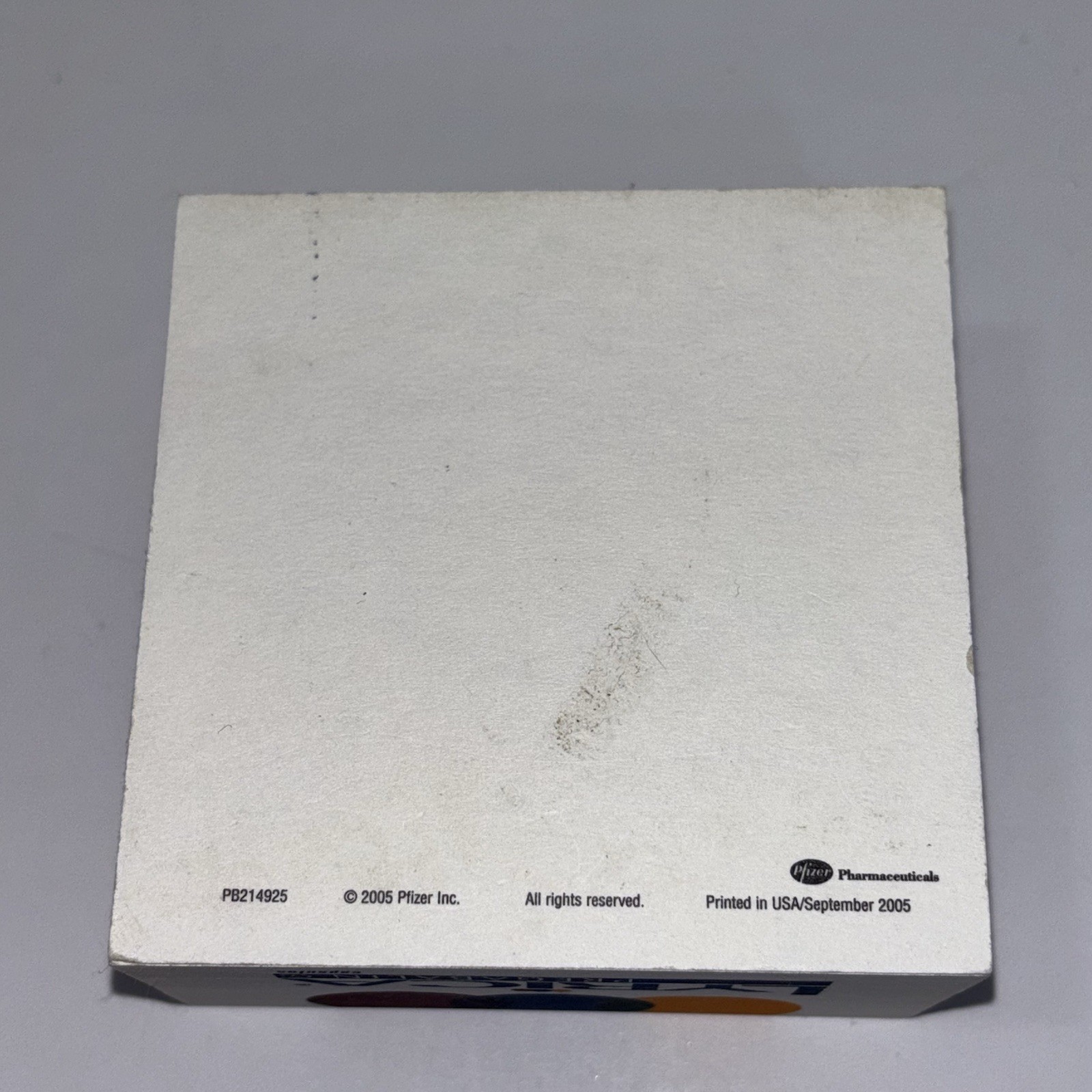 LYRICA Pharmaceutical 2005 Collectible Advertisement Notepad Drug Rep Promo