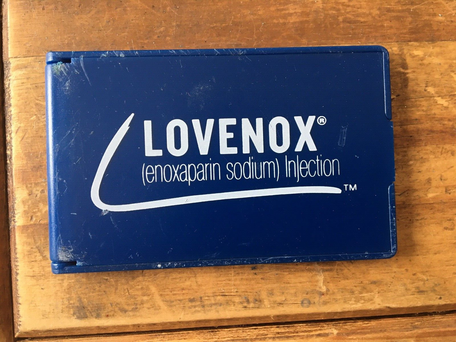 LOVENOX PHARMACEUTICAL PROMO DRUG REP ADVERTISING SWAG POCKET MIRROR