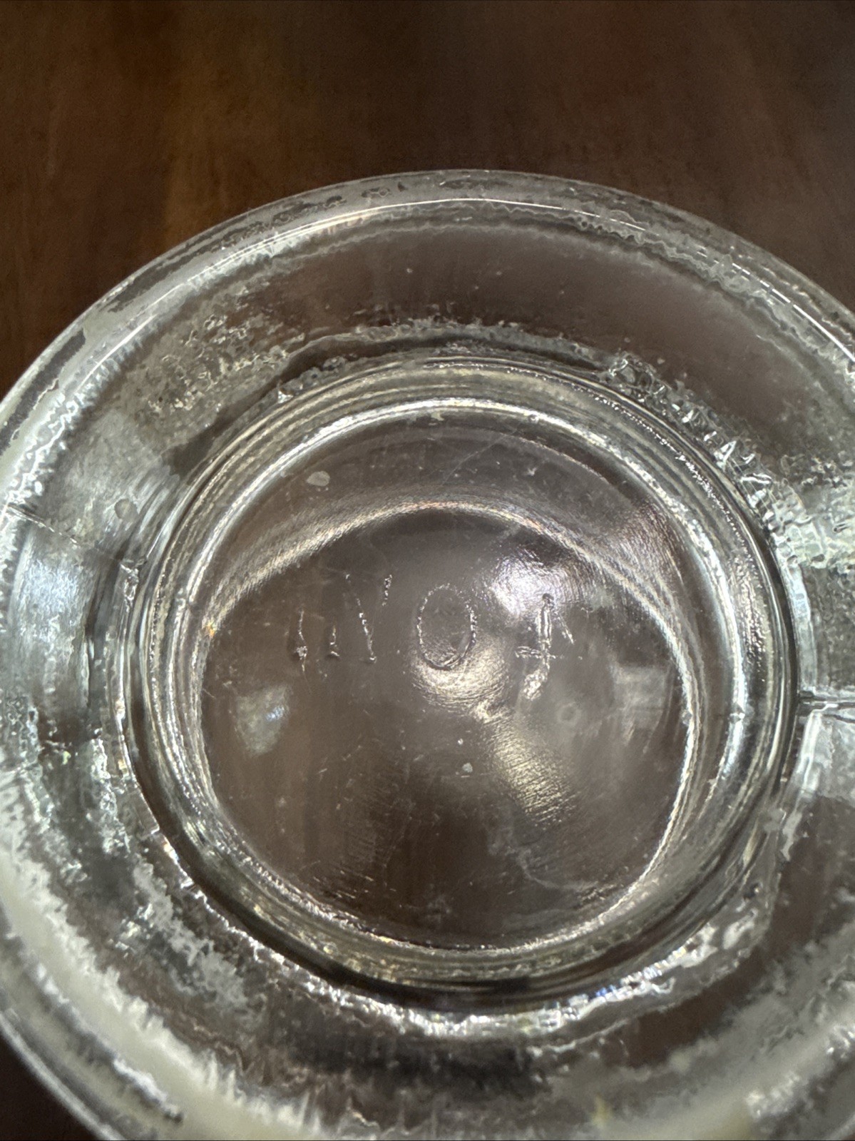 Vintage Glass Mortar and Pestle Set Apothecary Pharmacy 4 oz Spout Mid-Century