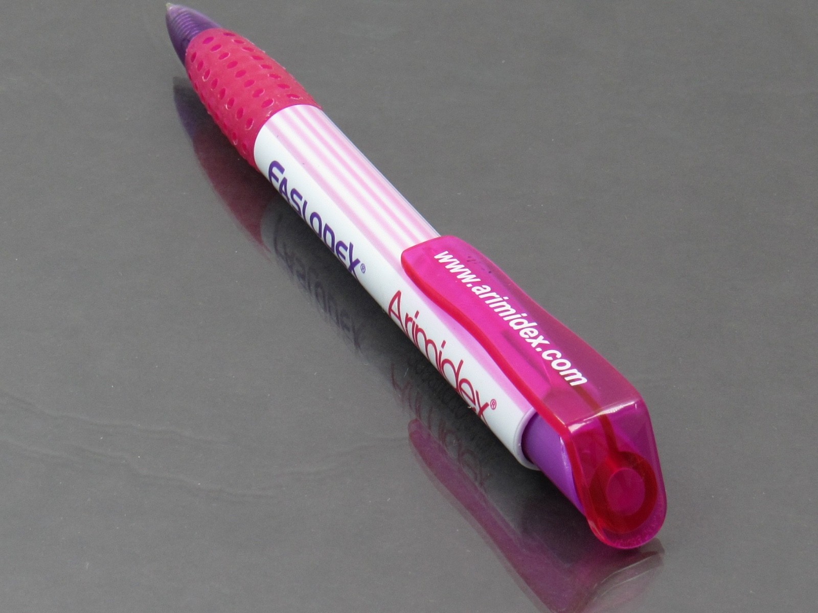 Beautiful Faslodex PEN Drug Rep Pharmaceutical Promo Advertising RARE Pink Grip
