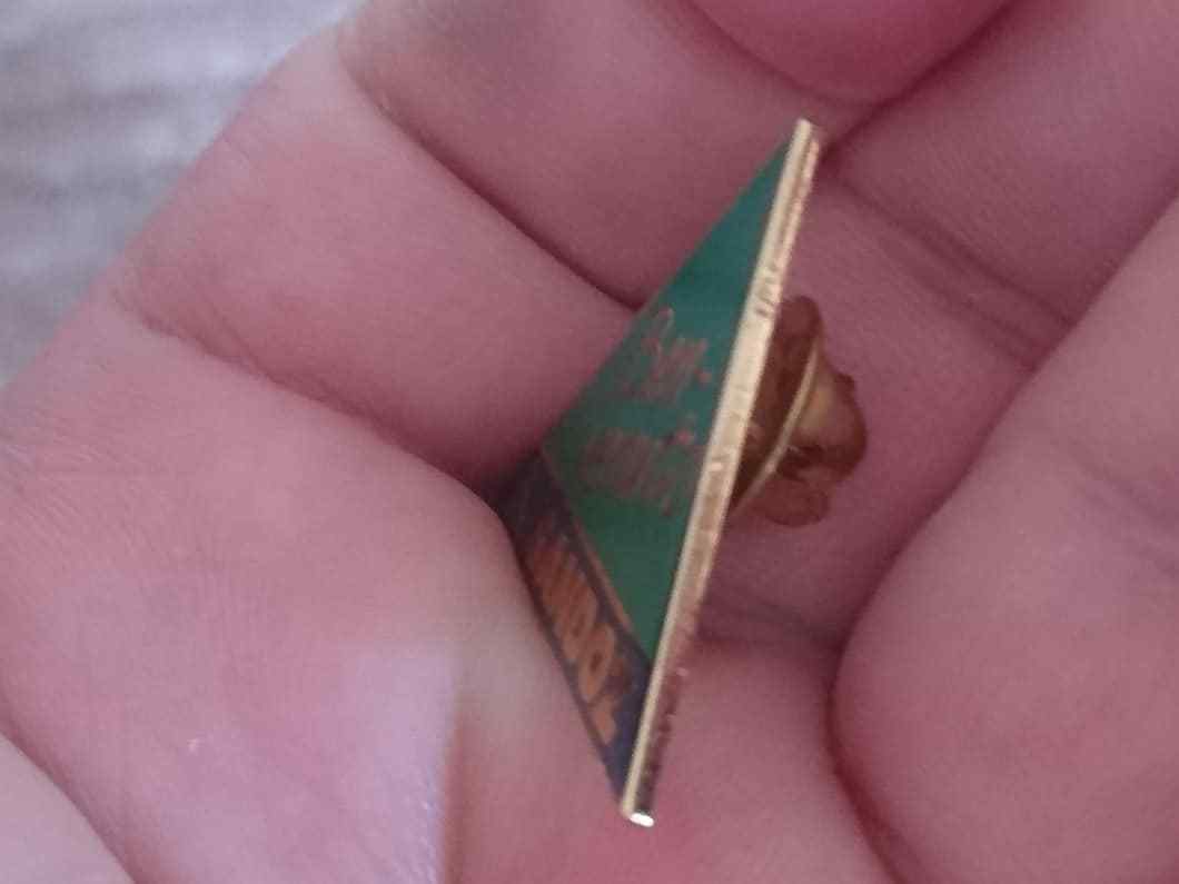 SANDOZ Pharmaceuticals pin LSD Albert Hofmann – BENVENUTO logo pin badge