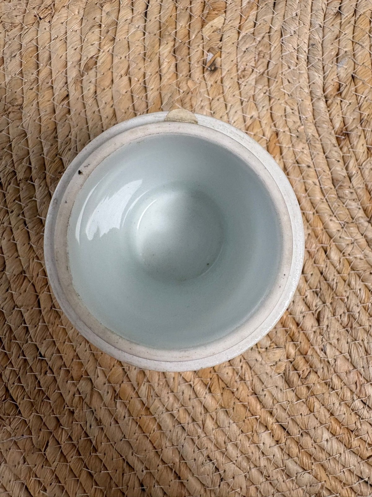 Antique Apothecary Jar Porcelain Apothecary vintage rare!
