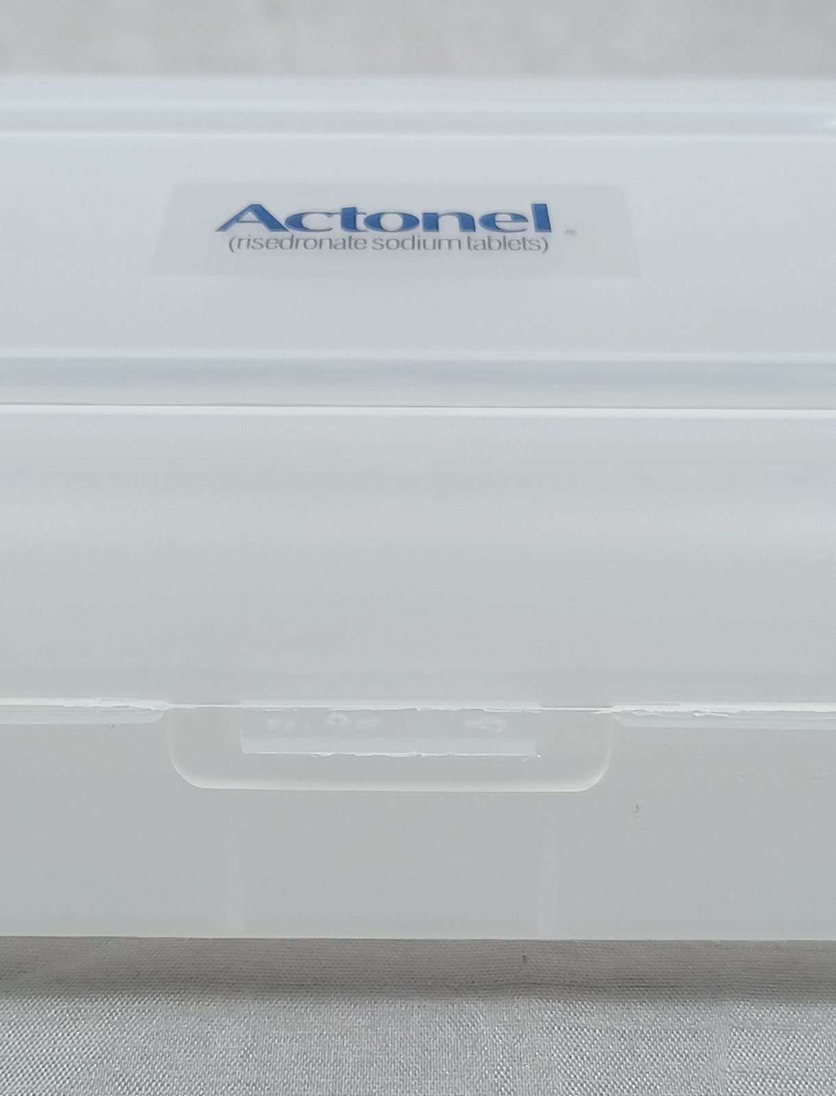 Actonel Snap Case Promotional Pharmaceutical Drug Rep Advertising Plastic