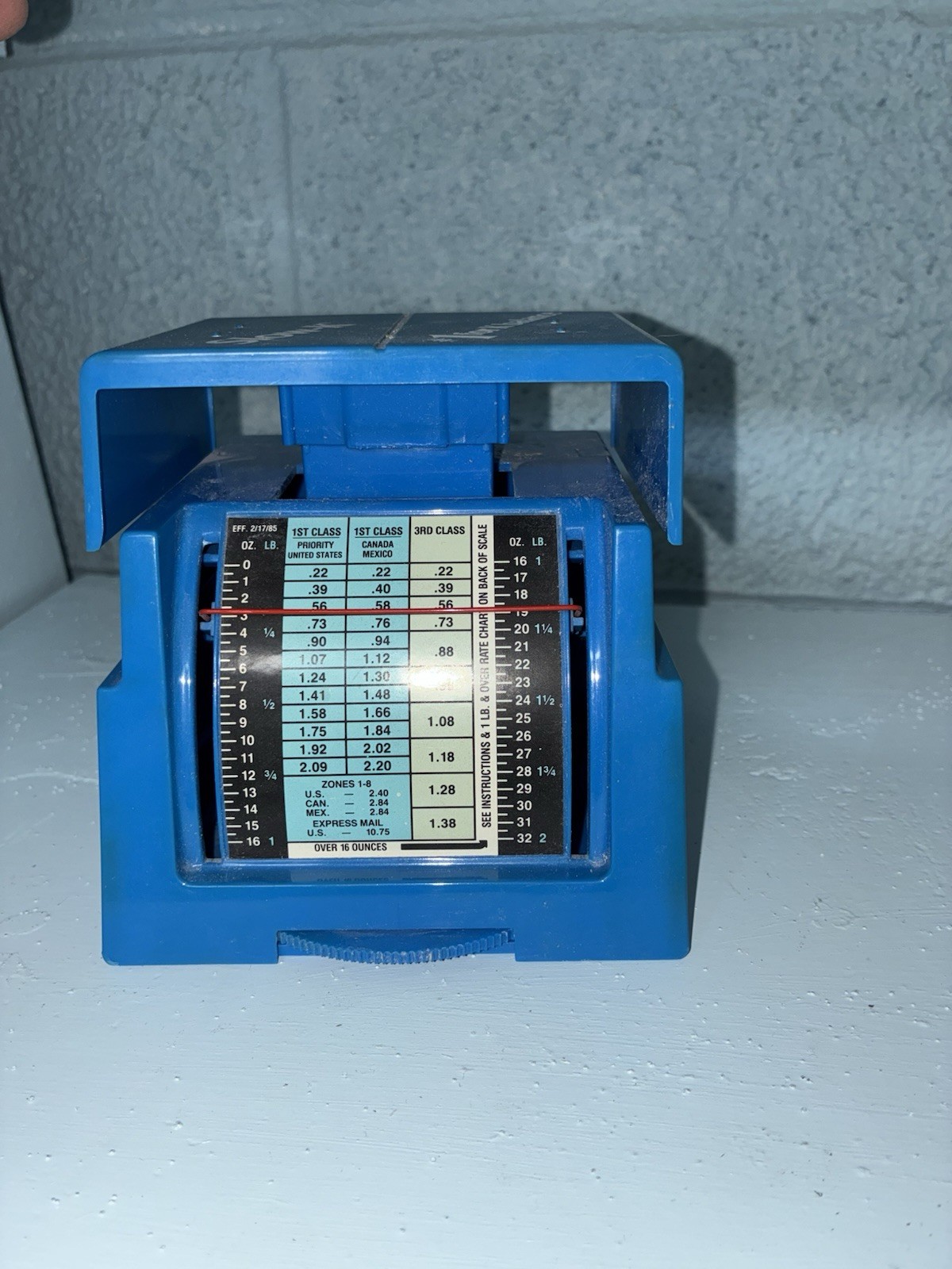 1980’s Collectible Drug Rep CIBA Promo High Resolution Dual Range Utility Scale