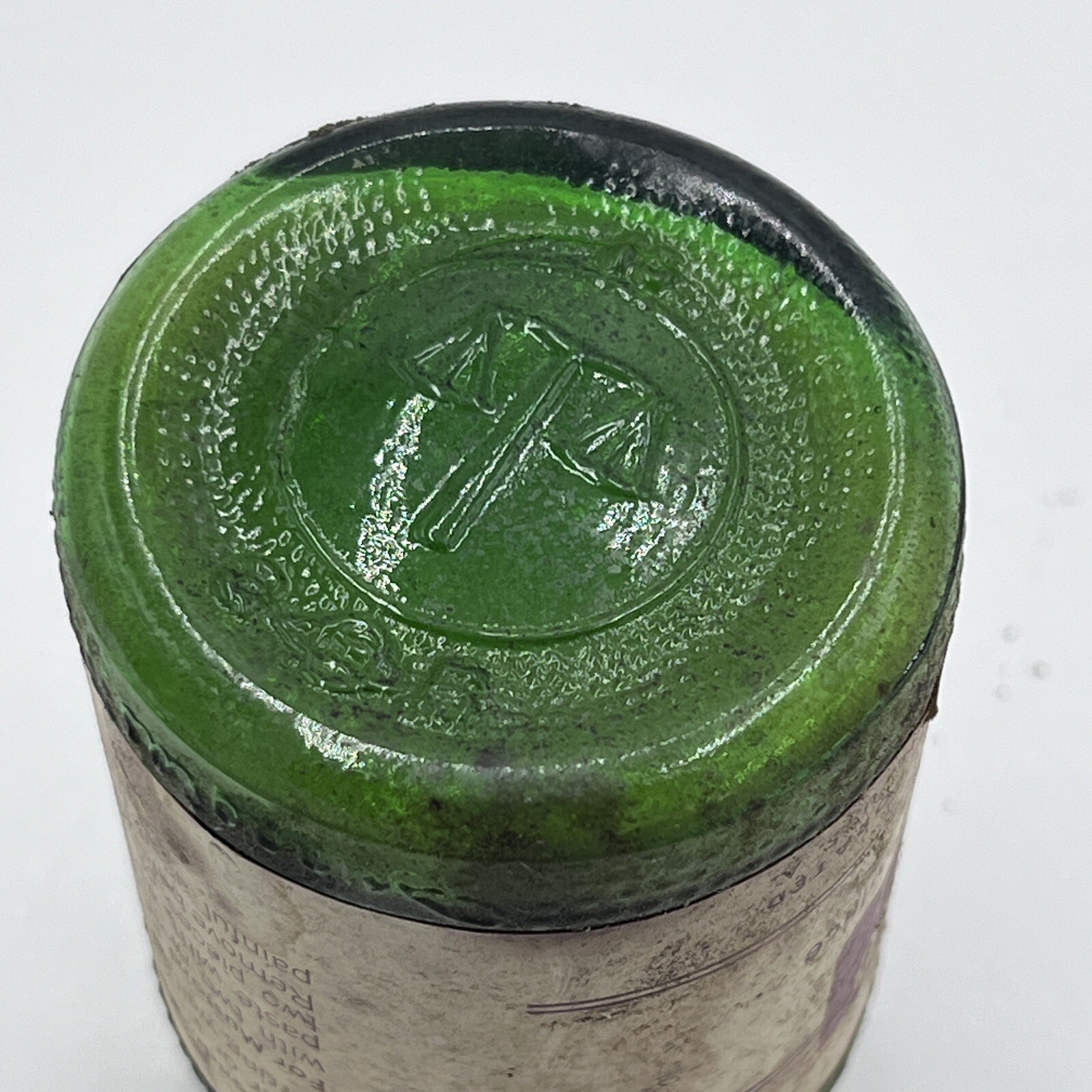 Vintage Apothecary Mckessons Mustard Powder jar with contents