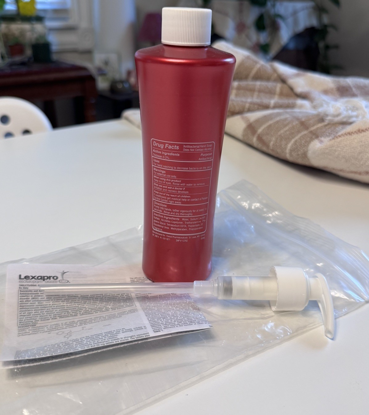 NEW Lexapro Drug Pharma Rep Hand Soap 8oz